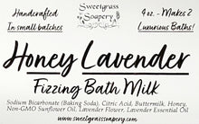 Load image into Gallery viewer, Honey Lavender Bath Milk