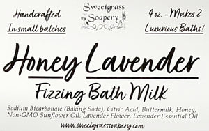 Honey Lavender Bath Milk