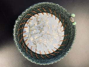 Pine needle basket LG