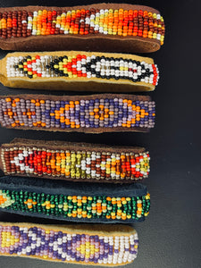 Beaded Leather Bracelets