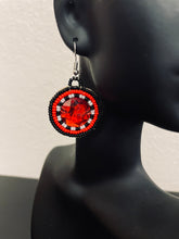 Load image into Gallery viewer, Beaded Cab Earrings