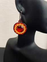 Load image into Gallery viewer, Beaded Cab Earrings