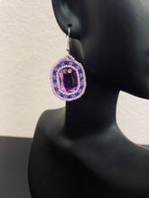 Load image into Gallery viewer, Beaded Cab Earrings